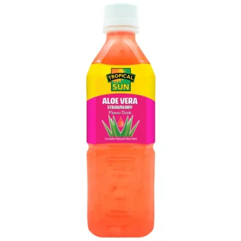 Aloe Vera Strawberry Drink