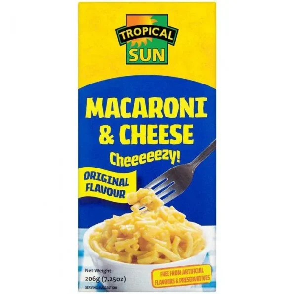 Tropical Sun Macaroni & Cheese – 206g
